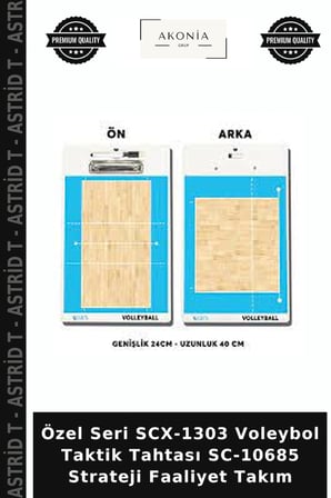 Özel Seri SCX-1303 Voleybol Taktik Tahtası SC-10685 Strateji Faaliyet Takım
