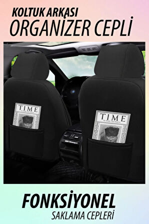 Citroen Cactus  Uyumlu 5 KOLTUK TAM SETPREMİO SERİSİ TAY TÜYÜ OTO KOLTUK KILIFI KOKMA TERLETME YAPMAZ KIRMIZI DİKİŞ DETAYLI