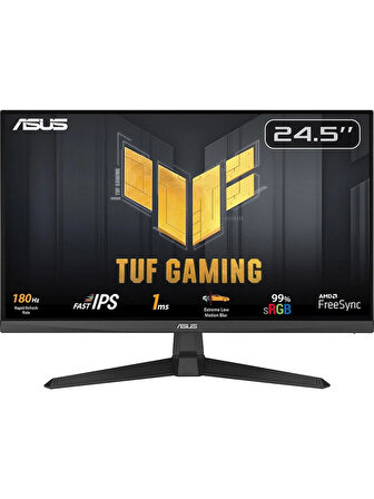 Asus TUF Gaming VG259Q3A 24.5" 1 ms Full HD IPS 180 Hz Oyuncu Monitörü