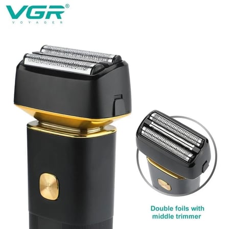 V-355 Su Geçirmez Sakal Tıraş Makinesi 3 Bıçaklı Folyo Shaver