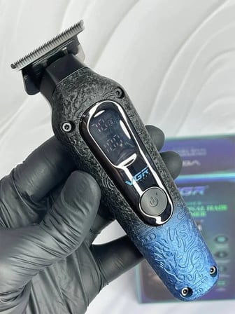 V-879T - Tıraş Makinesi - 7500 RPM Profesyonel T-Bıçak Sıfır Kesim Çizim Trimmer