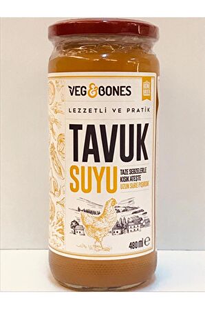 Veg & Bones Tavuk Suyu 6*480 Ml