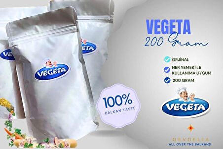 VEGETA BALKAN SEBZELİ ÇEŞNİSİ 200 GRAM AÇIK TARTIM PAKET