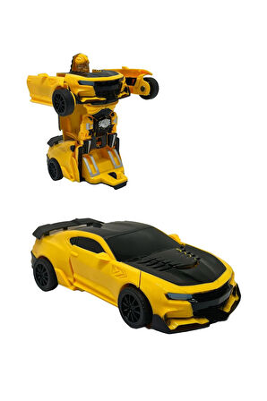 Robota Dönüşen Bumblee  Robota Dönüşen Araba Sarı