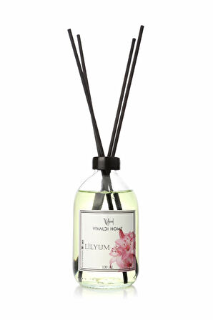 Lilyum Çiçeği Çubuklu Oda Kokusu Esansiyel Uçucu Yağ 100ml