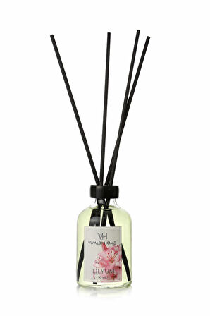 Lilyum Çiçeği Çubuklu Oda Kokusu Esansiyel Uçucu Yağ 50ml