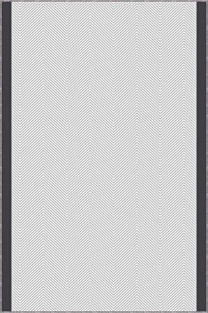 Gri Kaymaz Çizgili Kesme Rulo Halı Özel Ölçülü Yolluk AR1328