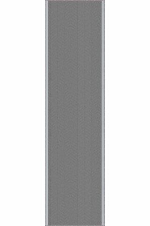 Gri Kaymaz Çizgili Kesme Rulo Özel Ölçülü Yolluk AR1329