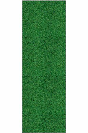 Yeşil Kaymaz 3D Üç Boyutlu Çim Balkon Halısı Yolluk AR1351