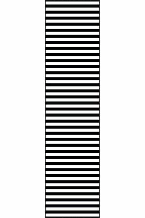 Siyah Kaymaz Çizgili Kesme Rulo Özel Ölçülü Yolluk AR245