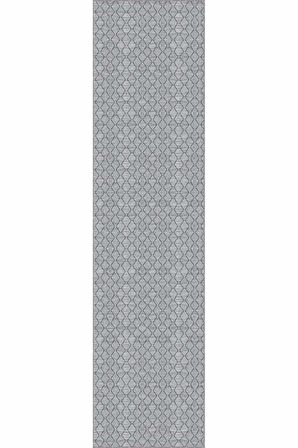 Gri Kaymaz Tabanlı Sade Kesme Rulo Özel Ölçülü Yolluk AR259