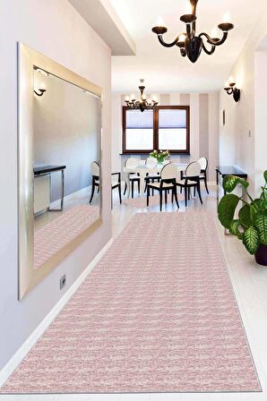 Pudra Kaymaz Taban Sade Kesme Rulo Özel Ölçülü Yolluk AR309