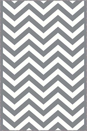 Gri Kaymaz Taban Zigzag Kesme Rulo Özel Ölçülü Yolluk AR332