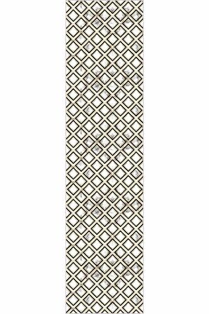 Gold Kaymaz Taban Kareli Kesme Rulo Özel Ölçülü Yolluk AR348