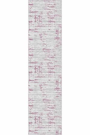 Pembe Kaymaz Vintage Kesme Rulo Özel Ölçülü Yolluk AR365