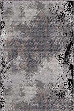 Füme Kaymaz Vintage Kesme Rulo Özel Ölçülü Yolluk AR366