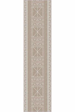 Vizon Kaymaz Taban Etnik Kesme Rulo Özel Ölçülü Yolluk AR515