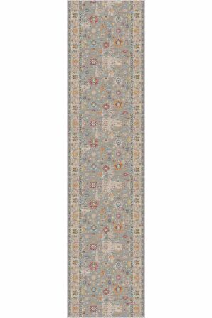 Toprak Kaymaz Klasik Motifli Özel Ölçü Rulo Yolluk AR662