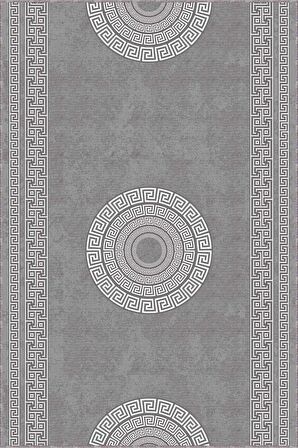 Gri Kaymaz Çerçeveli Kesme Rulo Özel Ölçülü Yolluk AR952