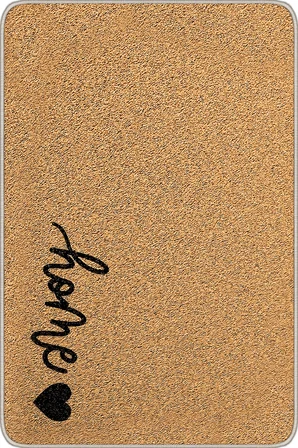 Bej Home Desenli Kapı Önü Paspası KP20 60 x 100 cm