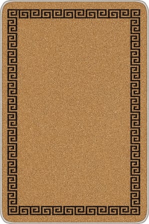 Bej Çerçeveli Kapı Önü Paspası KP21 60 x 120 cm