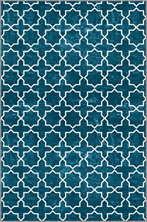 Zümrüt Spor Kaymaz Tabanlı Makinede Yıkanabilir Halı MO09