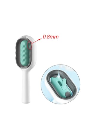 1 Adet Kedi Köpek Tüy Toplama Tarağı – Keçeleşme Çözücü Fırça Ve Alt Tüy Temizleyici, Pet Brush, Fur Comb