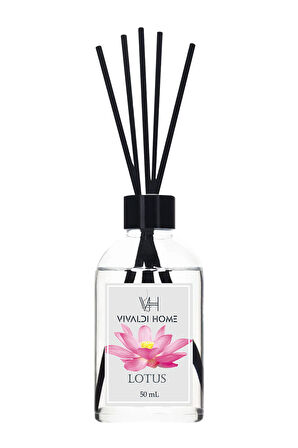 Sandal Ağacı, Lilyum, Lotus Çubuklu Oda Kokusu Esansiyel Uçucu Yağ 50 ml x 3'lü Set