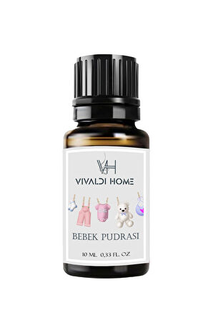 Lotus, Bebek Pudrası, Beyaz Sabun Uçucu Yağ Buhurdanlık Yağı 10ml x 3'lü Set