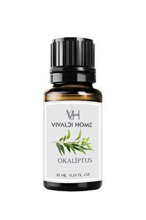 Okaliptus, Sandal Ağacı, Vanilya Uçucu Yağ Buhurdanlık Yağı 10ml x 3'lü Set