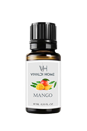 Vanilya, Mango, Okaliptus Uçucu Yağ Buhurdanlık Yağı 10ml x 3'lü Set