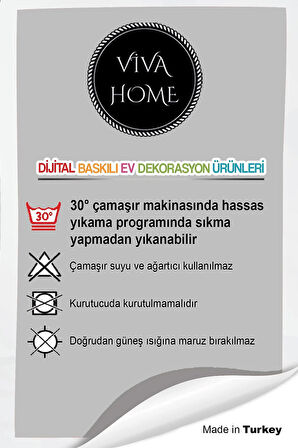 Kahverengi Mackenzie Desen Premium Masa Örtüsü Runner RNR225