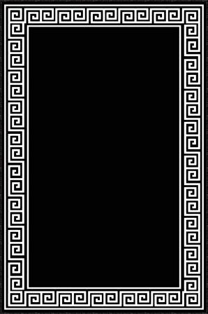 Siyah Çerçeveli Kaymaz Taban Makinede Yıkanabilir Halı RV037