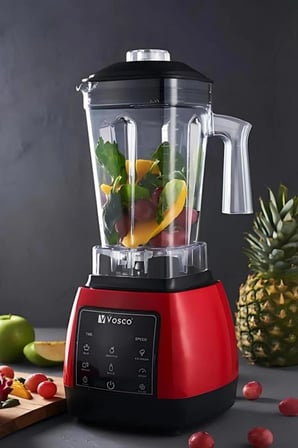 Vosco Blender 1600W 2L Kırmızı