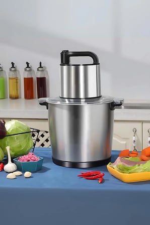 Vosco A26 Sebze Doğrama Et Kıyıcılı 12 Lt 1500W Gümüş