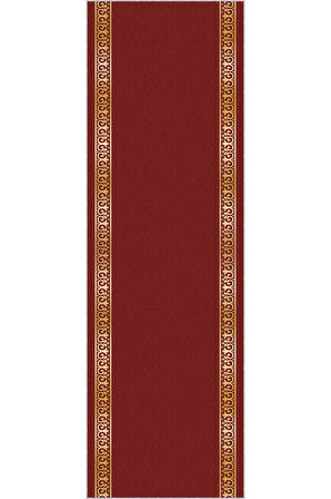 Bordo Klasik Motifli Protokol Yolluk Halı Özel Ölçülü VH063