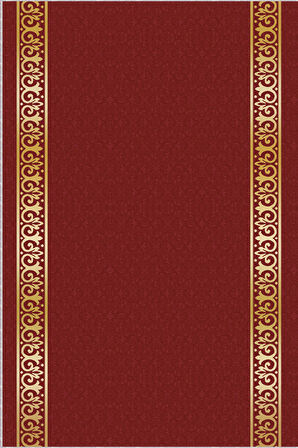 Bordo Klasik Motifli Protokol Yolluk Halı Özel Ölçülü VH063