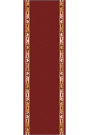Bordo Klasik Motifli Protokol Yolluk Halı Özel Ölçülü VH063
