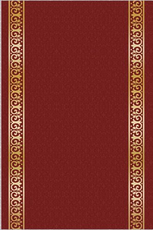 Bordo Klasik Motifli Protokol Yolluk Halı Özel Ölçülü VH063