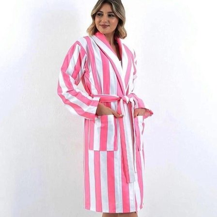 Victoria"s Secret Yeni Sezon Bambu Bornoz Takım Pudra Pembe