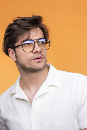 Viggo Füme Mavi Işık Korumalı Bilgisayar Ekran Gözlüğü