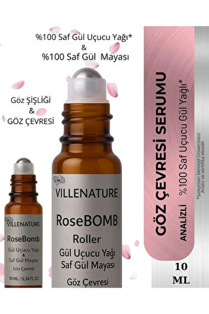 2'li Set Rose Bomb Roller (Rose Damascena) 10 ML