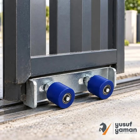 Kapı Denge Makarası Ayarlı Çiftli Pvc Tip ( 1 Adet Gönderilir) 35 mm 1 Adet