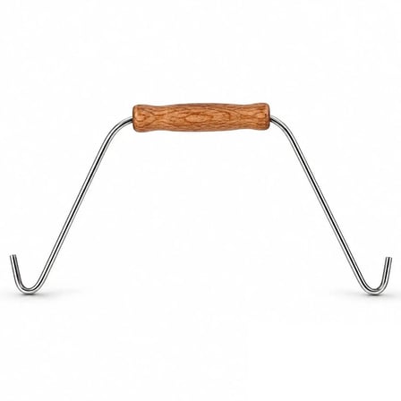 Ahşap Saplı Soba Kovası Tutacağı Kova Kaldıracağı Çengeli  Ahşap Kısmı :11 Cm Kovaya Takılan Yer :29 Cm 