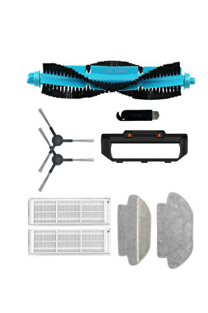 Xiaomi Mi Robot Vacuum STYTJ02YM S10 - S12 - Viomi V2 V3 uyumlu yedek parçaları