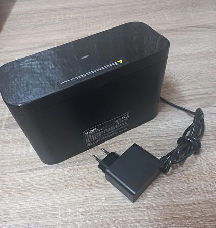VİOMİ V5 SİYAH ROBOT SÜPÜRGE ŞARJ ÜNİTESİ - ŞARJ ALETİ TEŞHİR & OUTLET