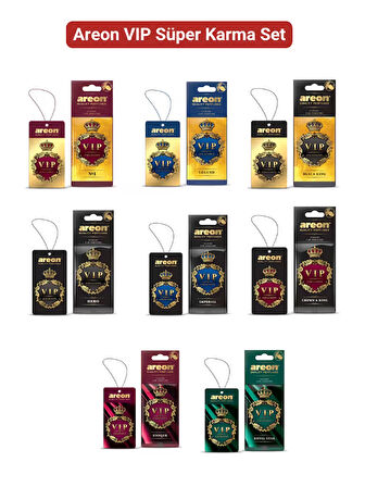 Areon VIP Süper Karma Set (8 Farklı Koku)