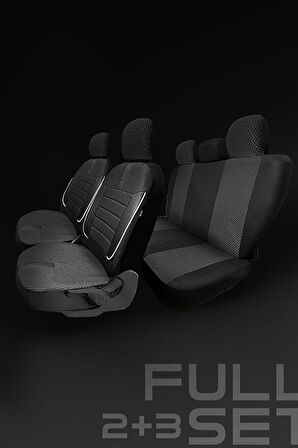 Toyota Rav-4 Suv 2000-2006 Aracınıza Uyumlu Koltuk Kılıfı Ticari Siyah Byz