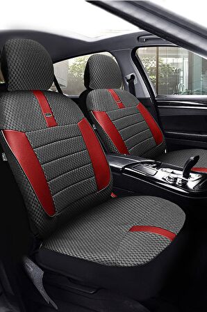 Kia Ceed Hachback 2016 Aracınıza Uyumlu Koltuk Kılıfı Ticari Siyah Krm