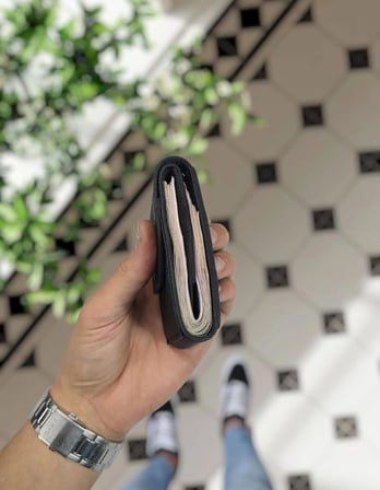 Visso 571 Hakiki Deri Efsane Trend Model Çok Para Konan Cüzdan Unisex Kartlık Çıtçıtlı En Çok Tercih Edilen Model SİYAH RENK DERİ